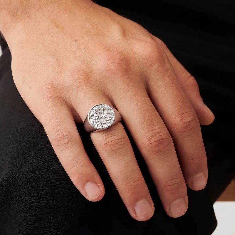 Bague Martelée 1/1