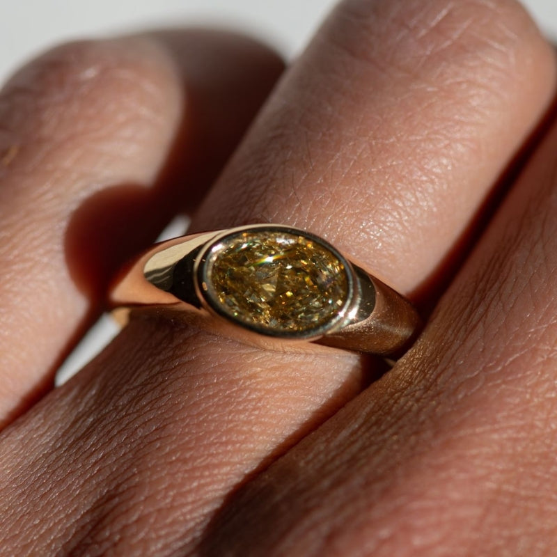 Bague Citrine
