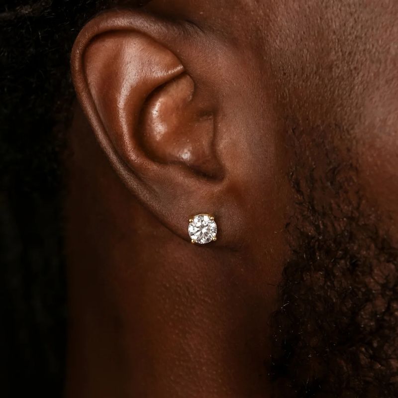 Boucles d'oreilles Or Rondes