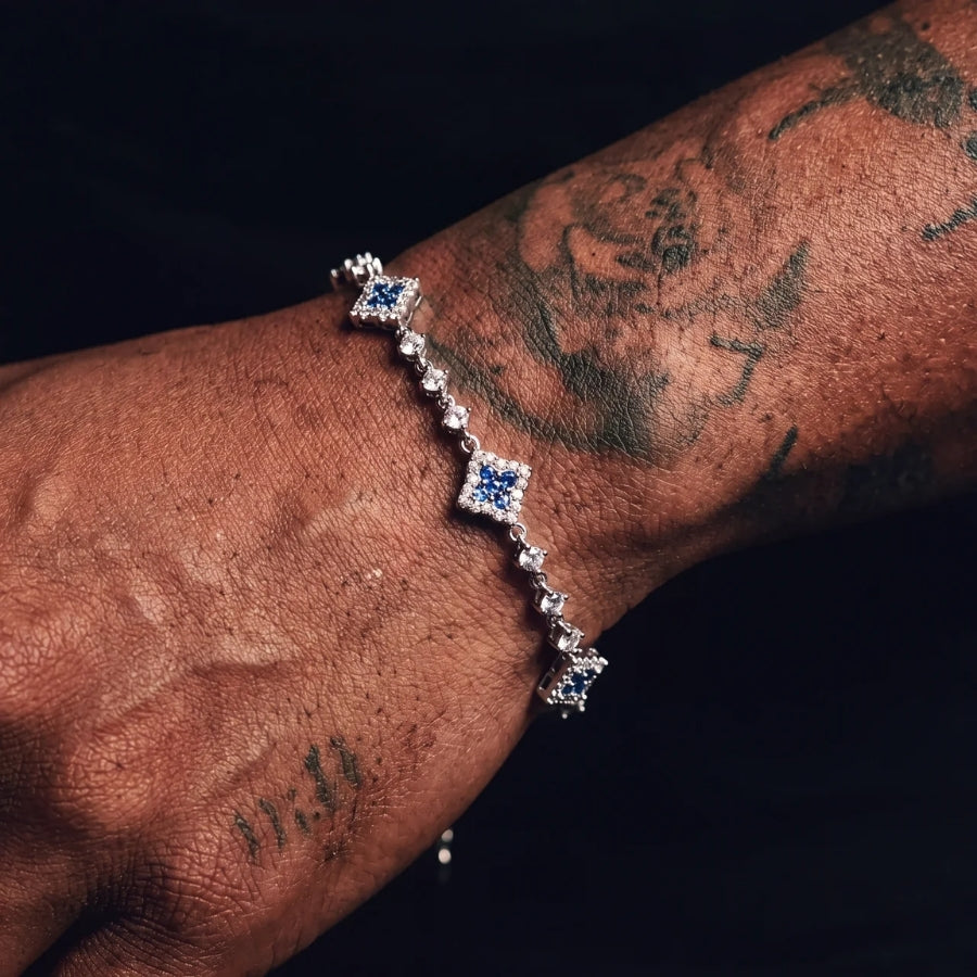 Bracelet Tennis Azure Crest