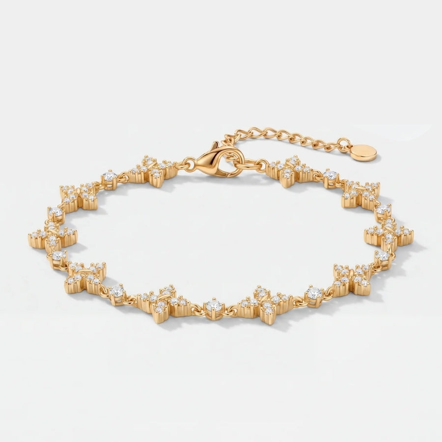 Bracelet Tennis Celestial Flower