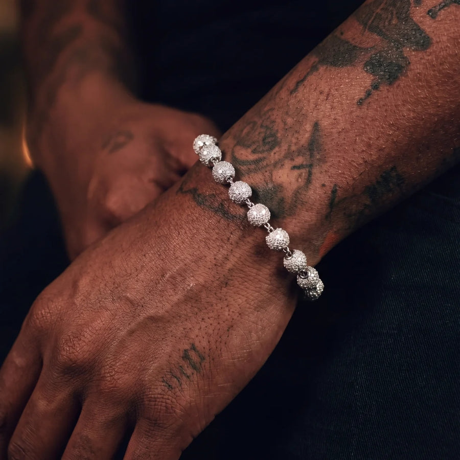 Bracelet Perles Iced Glacier