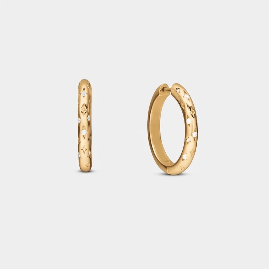 Milky Way – Monrich Earrings in 18K gold