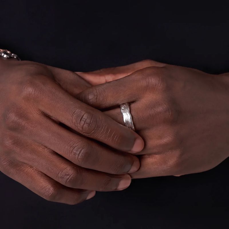 Bague Molten