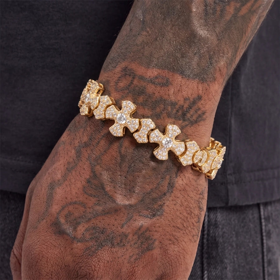 Bracelet Eternity Croix Sovereign