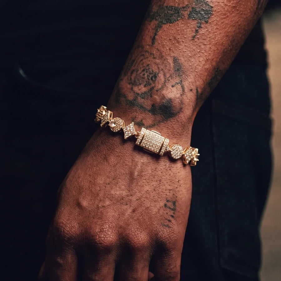 Bracelet Tennis Motifs Sovereign