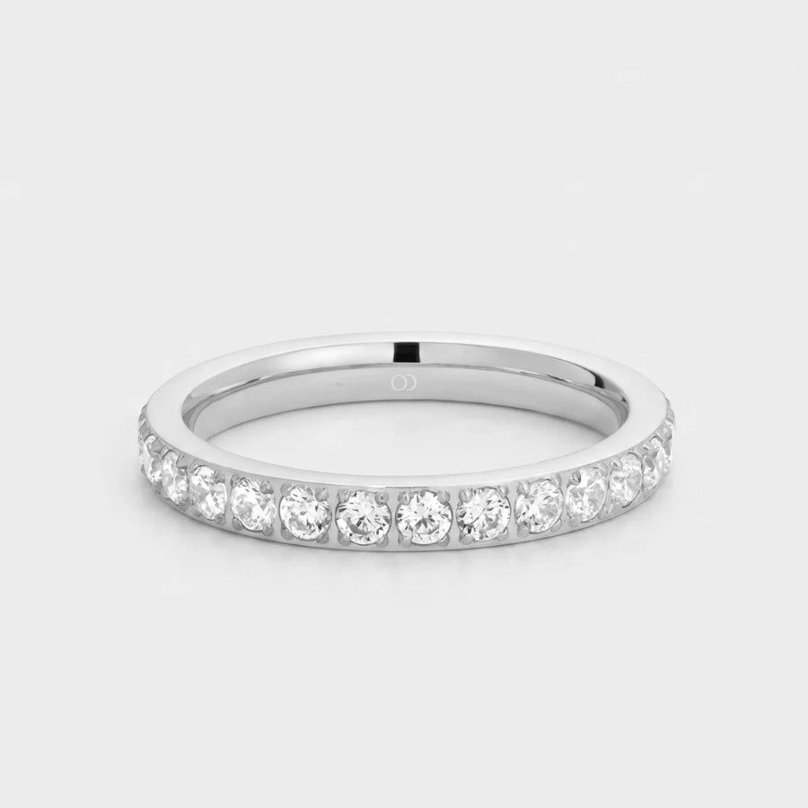 Tennis Band Ring side view