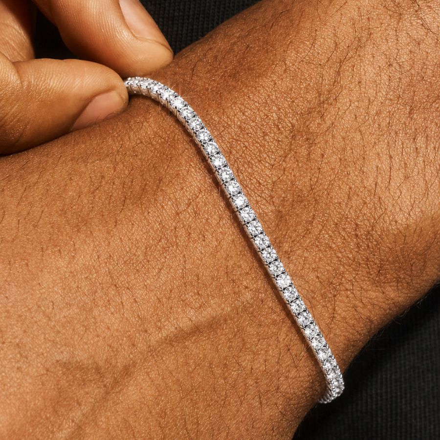 Bracelet Tennis Fin