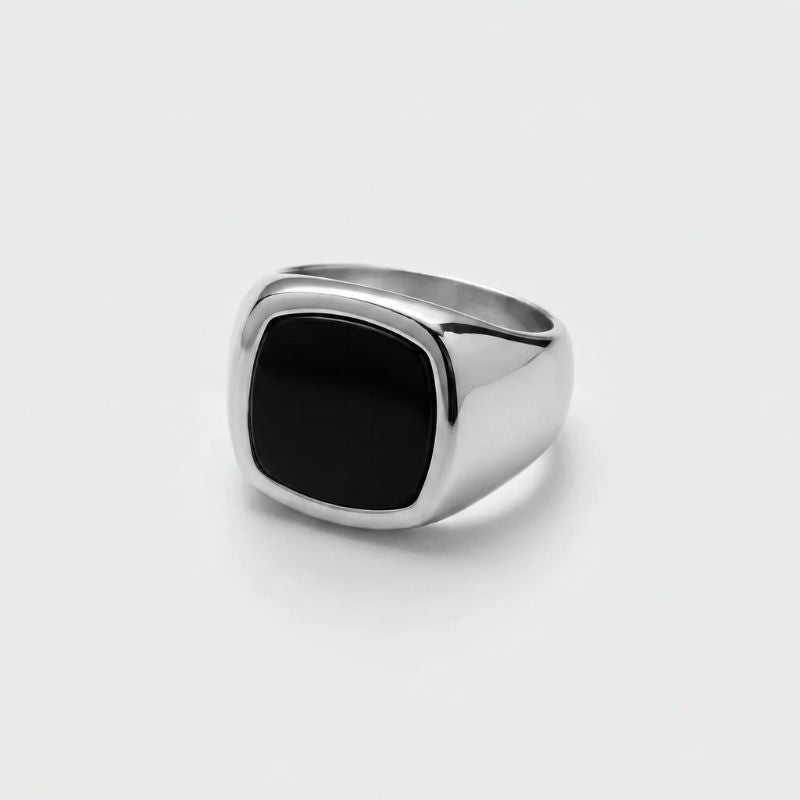 Bague Pierre Noire