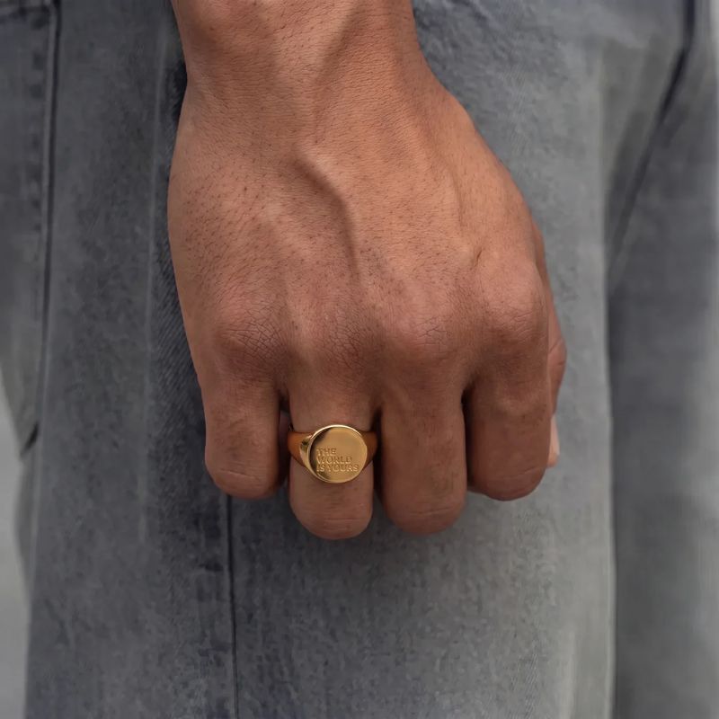 Bague The World Is Yours