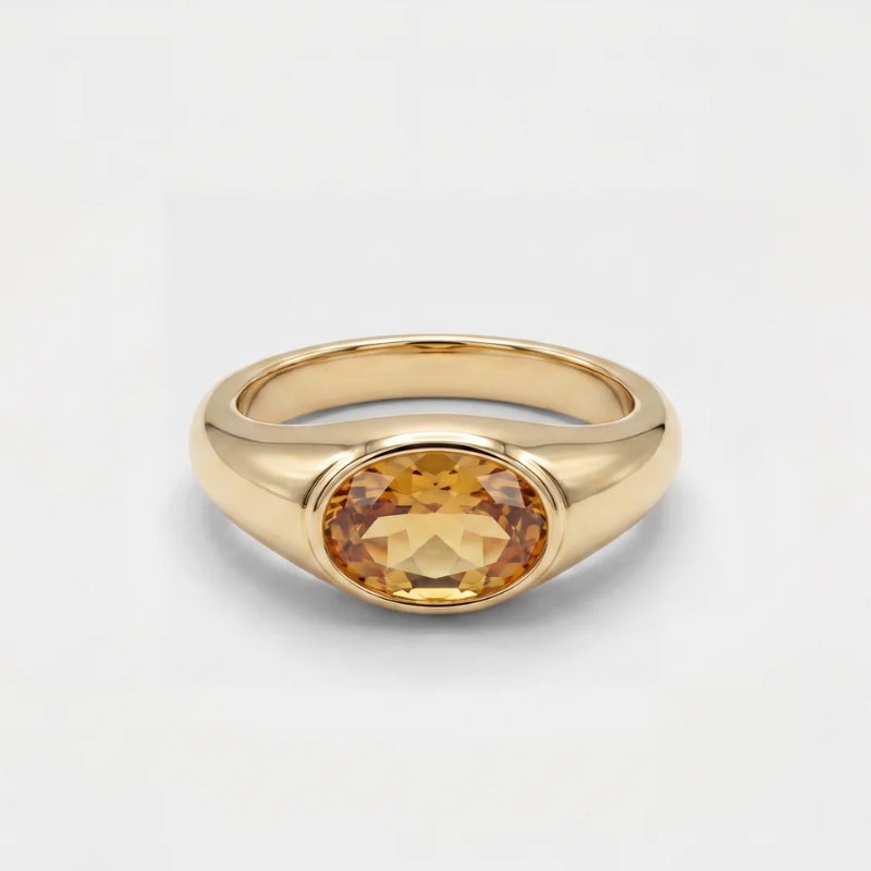Bague Citrine