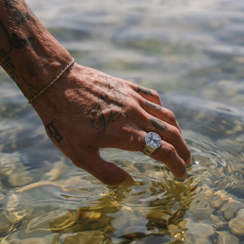 Bague Molten