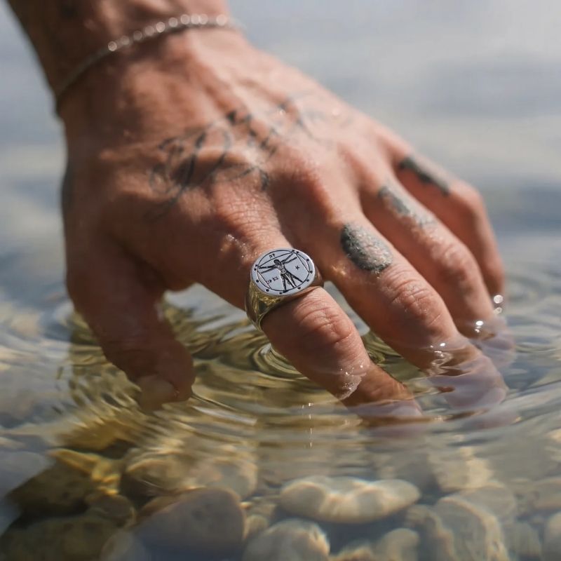 Bague Molten