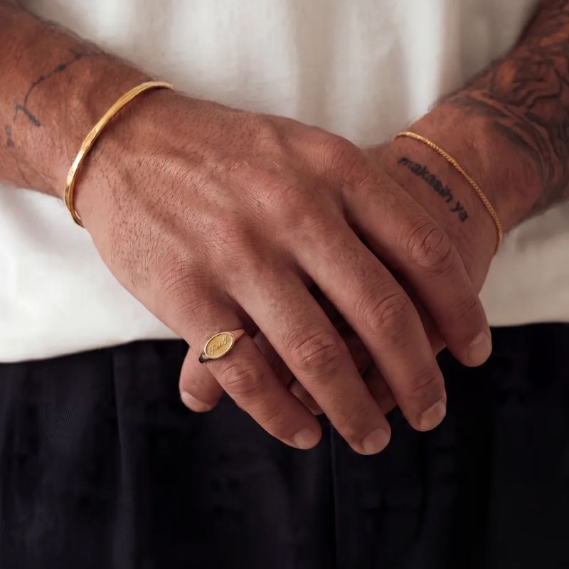 Bague Molten