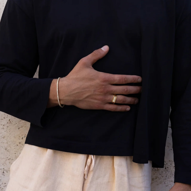 Bague Cristal Alliage