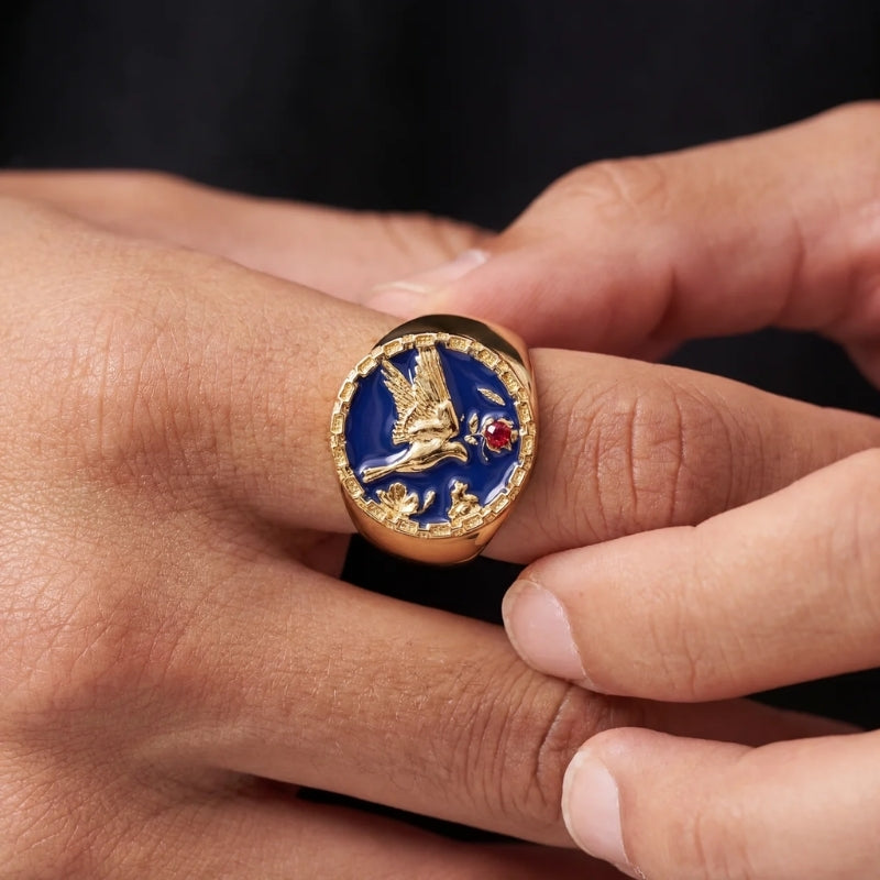 Bague Oiseau Impérial