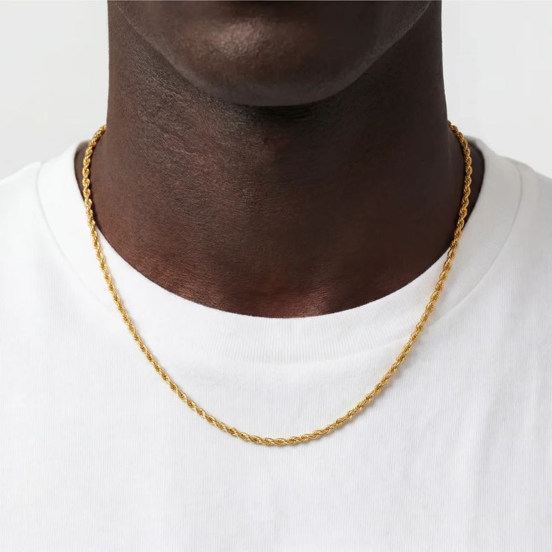 Maille Corde (Or) 3mm