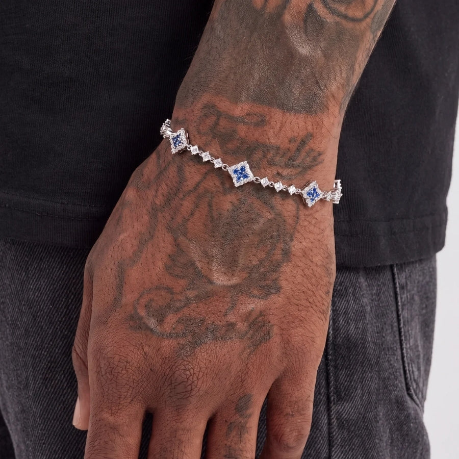 Bracelet Tennis Azure Crest