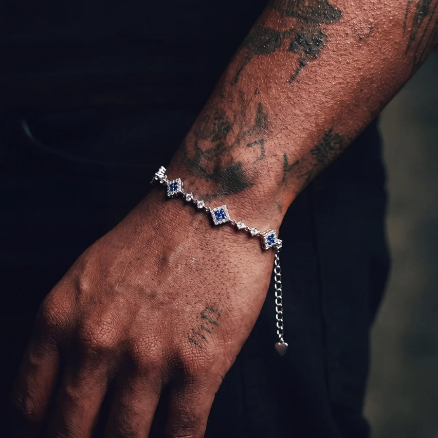 Bracelet Tennis Azure Crest