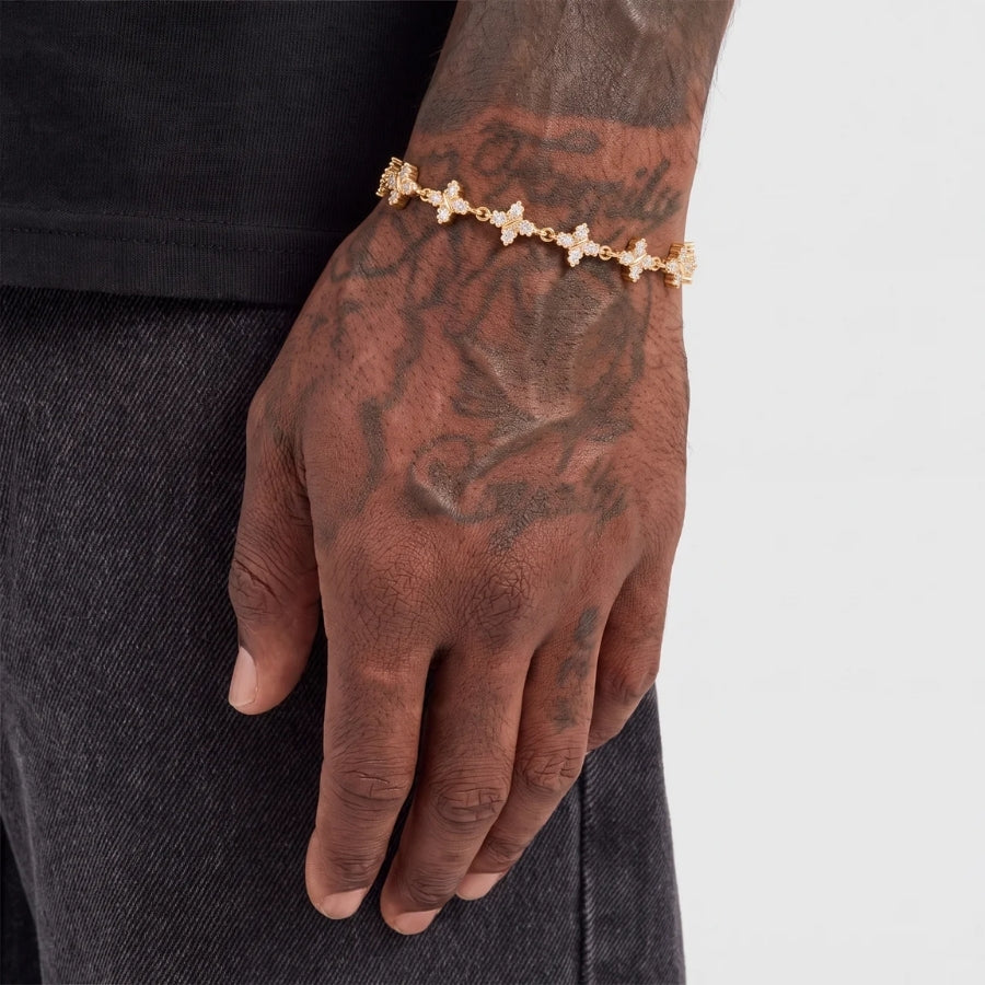 Bracelet Tennis Celestial Flower