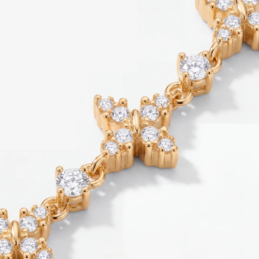 Bracelet Tennis Celestial Flower