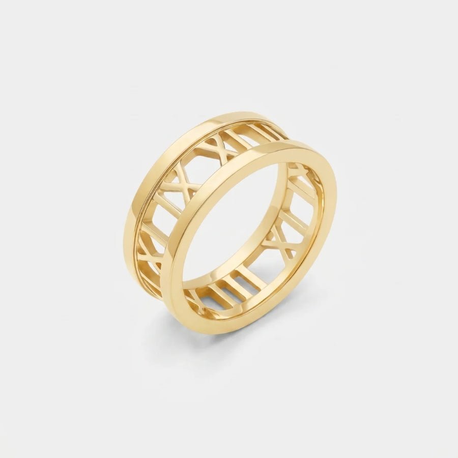 Eterna Roma in 18K gold or silver finish