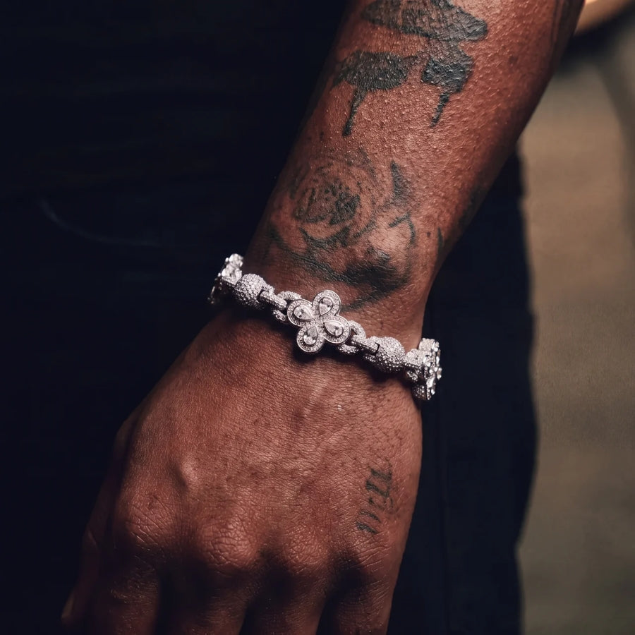Bracelet Iced Fleur Royale
