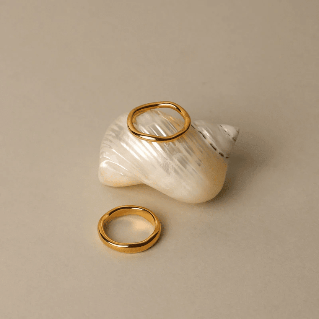Gemini Stackable Rings - View 3