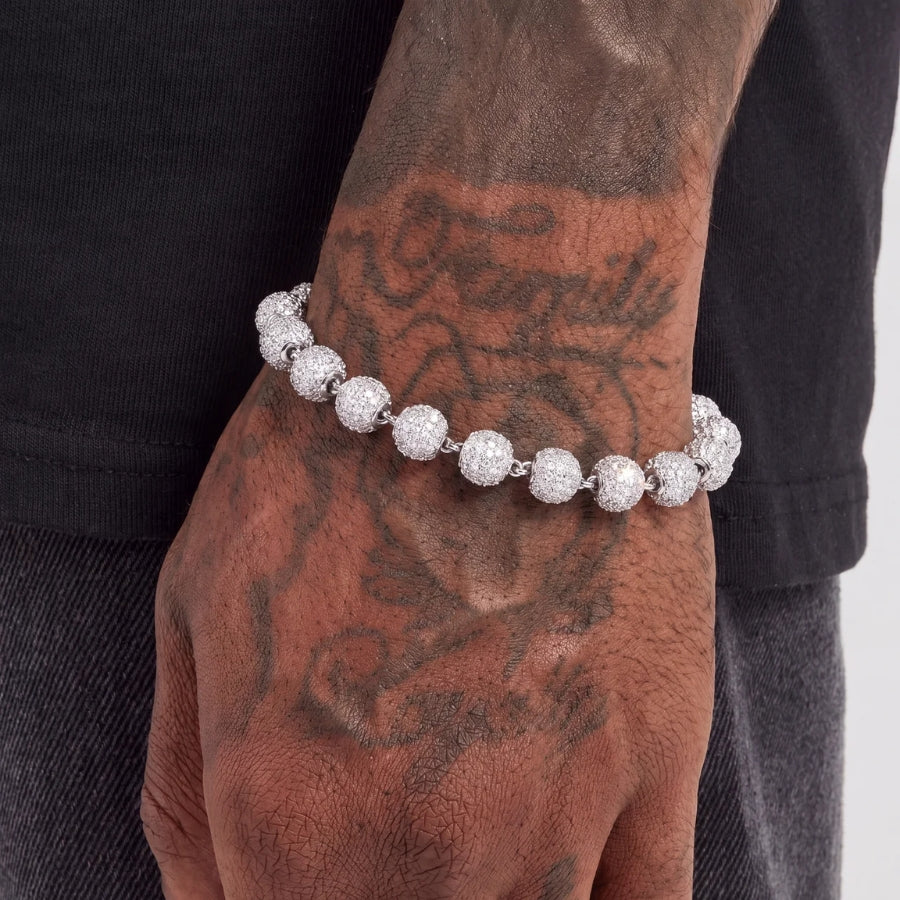Bracelet Perles Iced Glacier