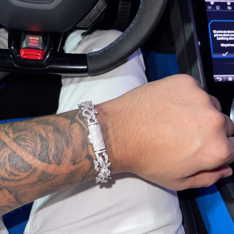 Bracelet Iced Thorn Crown