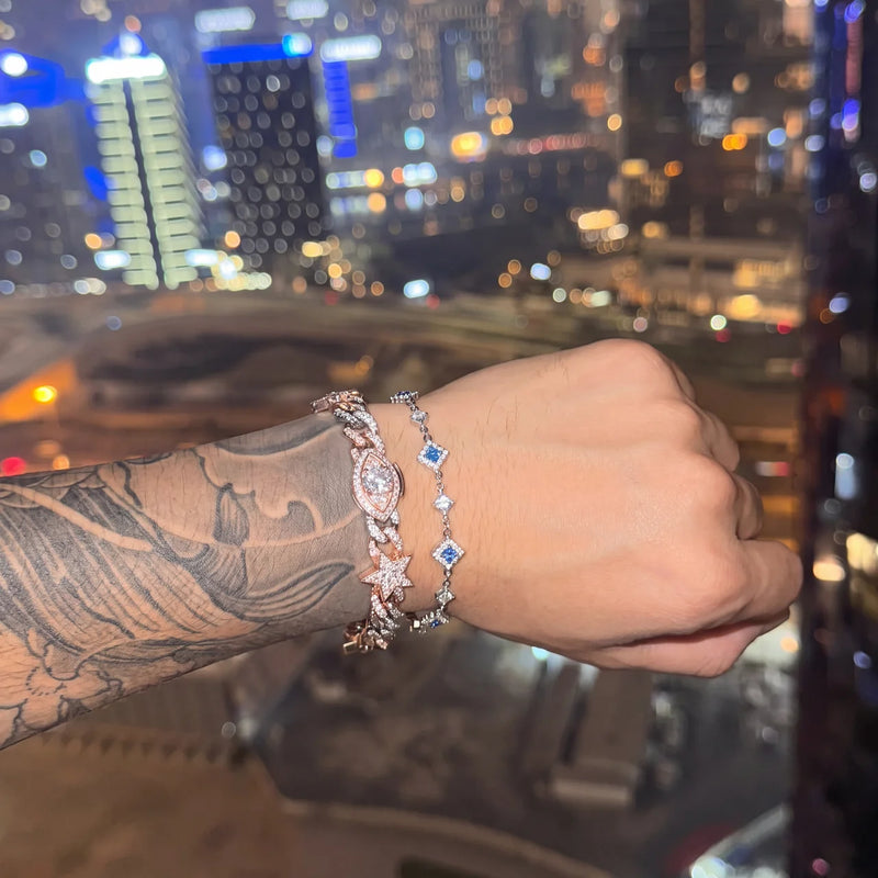 Bracelet Tennis Azure Crest