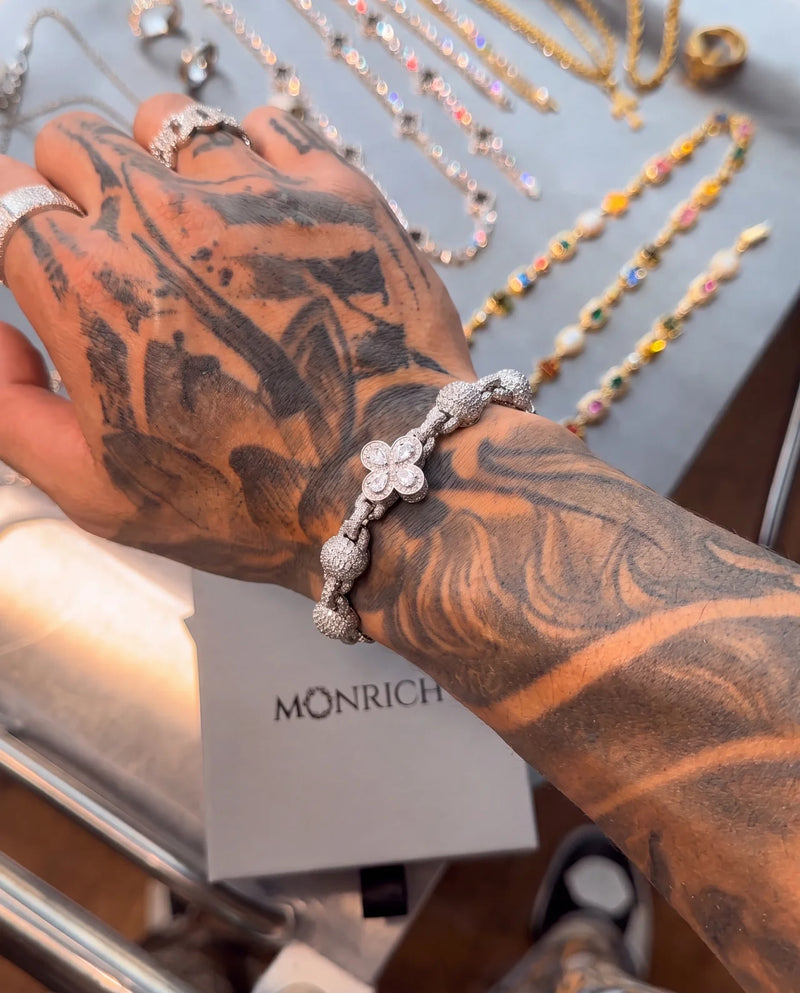 Bracelet Iced Fleur Royale