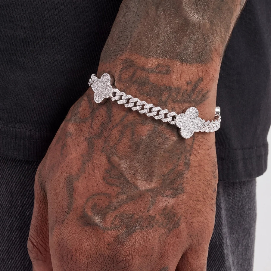 Bracelet Cubain Trèfle Imperial