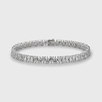 Bracelet Tennis Goutte Blanche