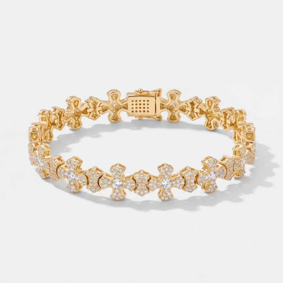 Bracelet Eternity Croix Sovereign